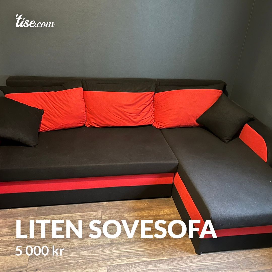 Liten sovesofa