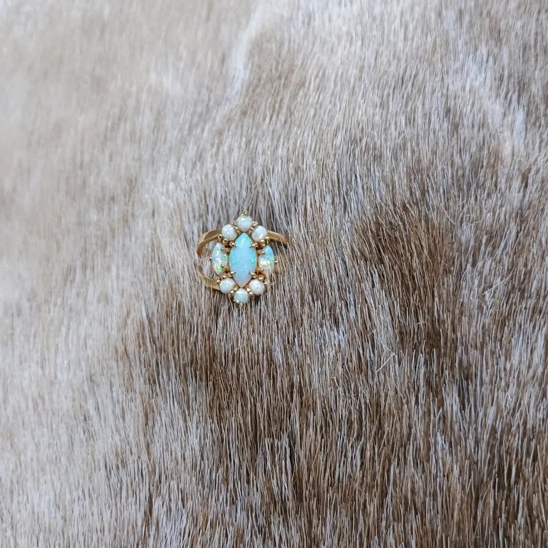 Ring Opal Sten