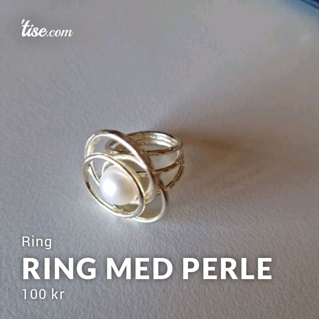 Ring Med Perle