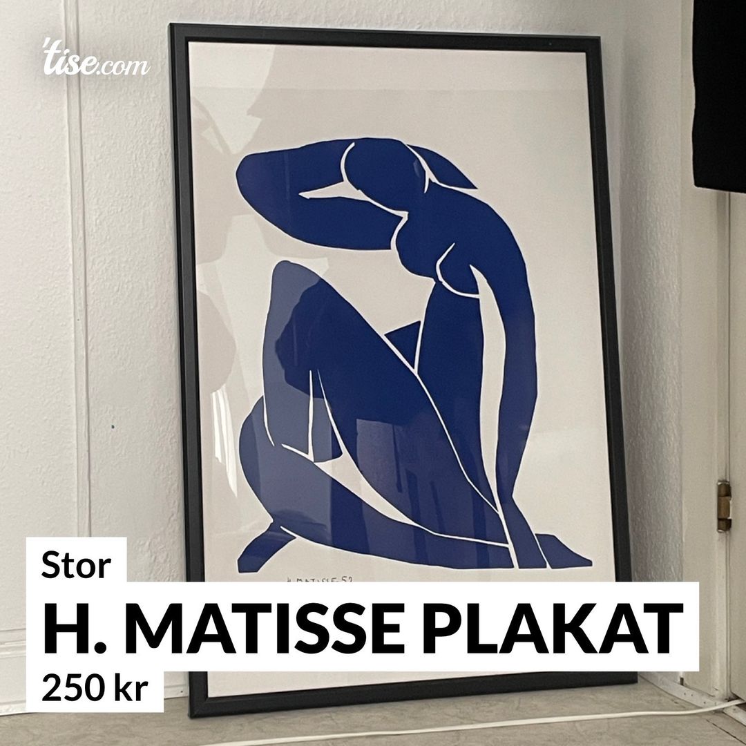 H Matisse plakat