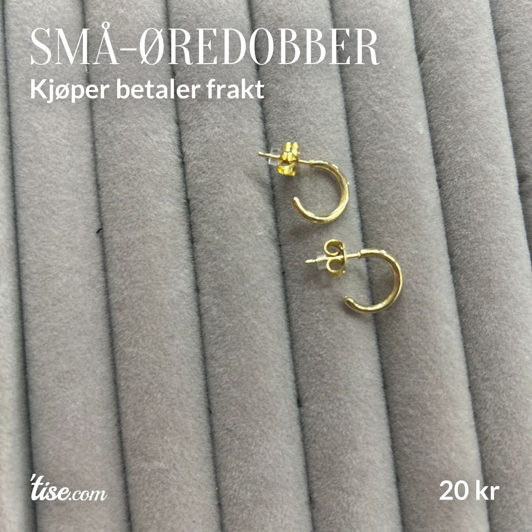 Små-øredobber