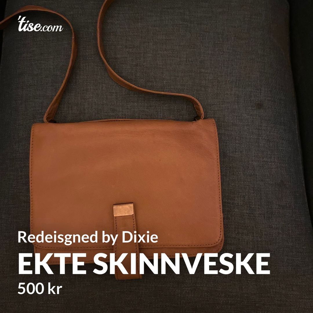 Ekte skinnveske