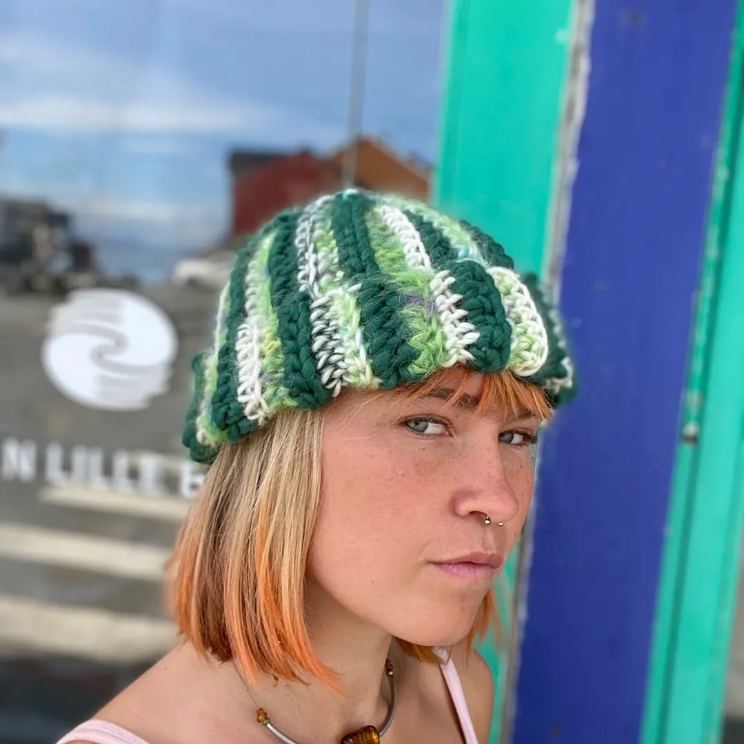 Heklet beanie