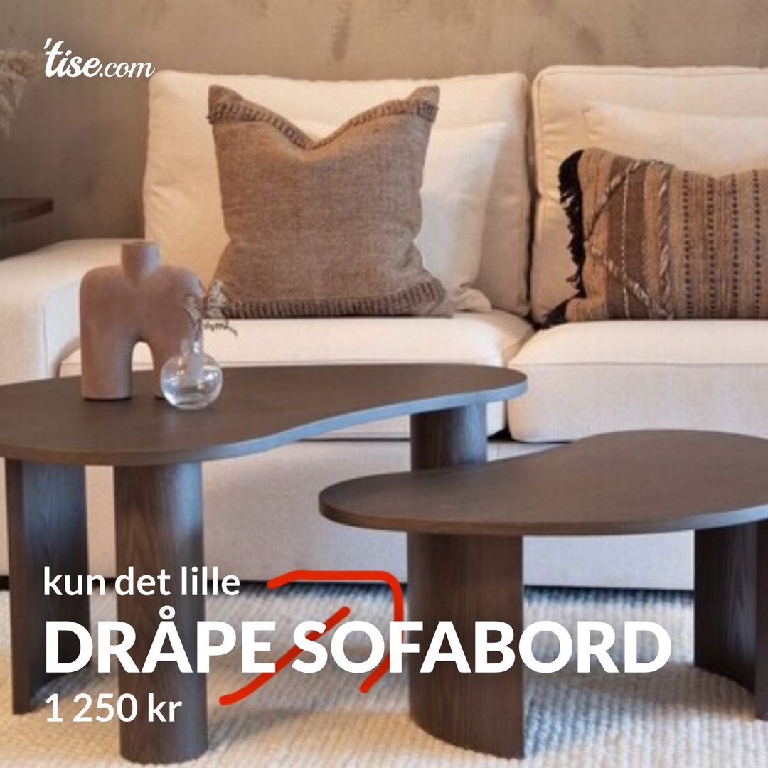 Dråpe sofabord