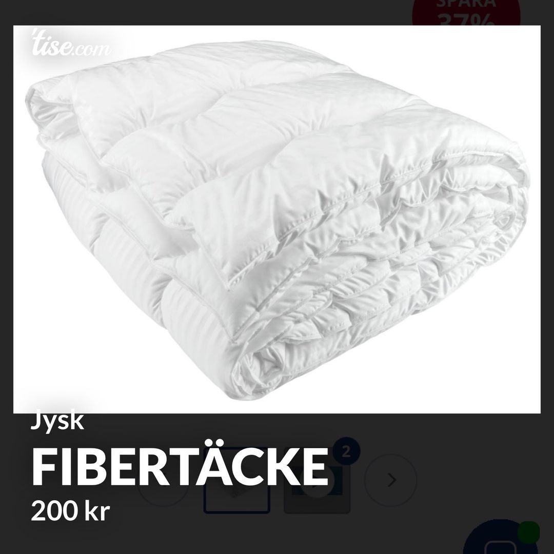 Fibertäcke