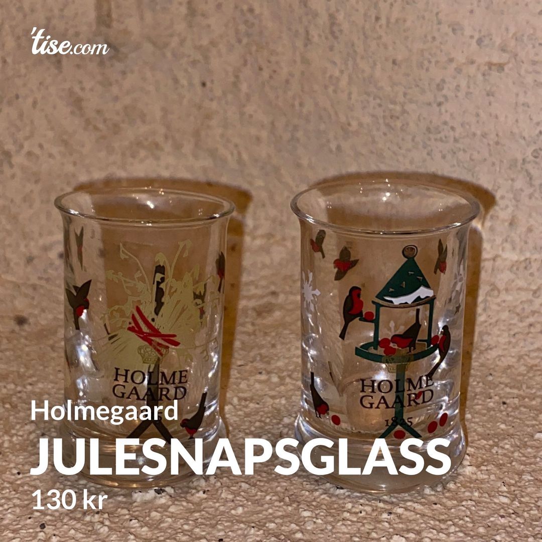 Julesnapsglass