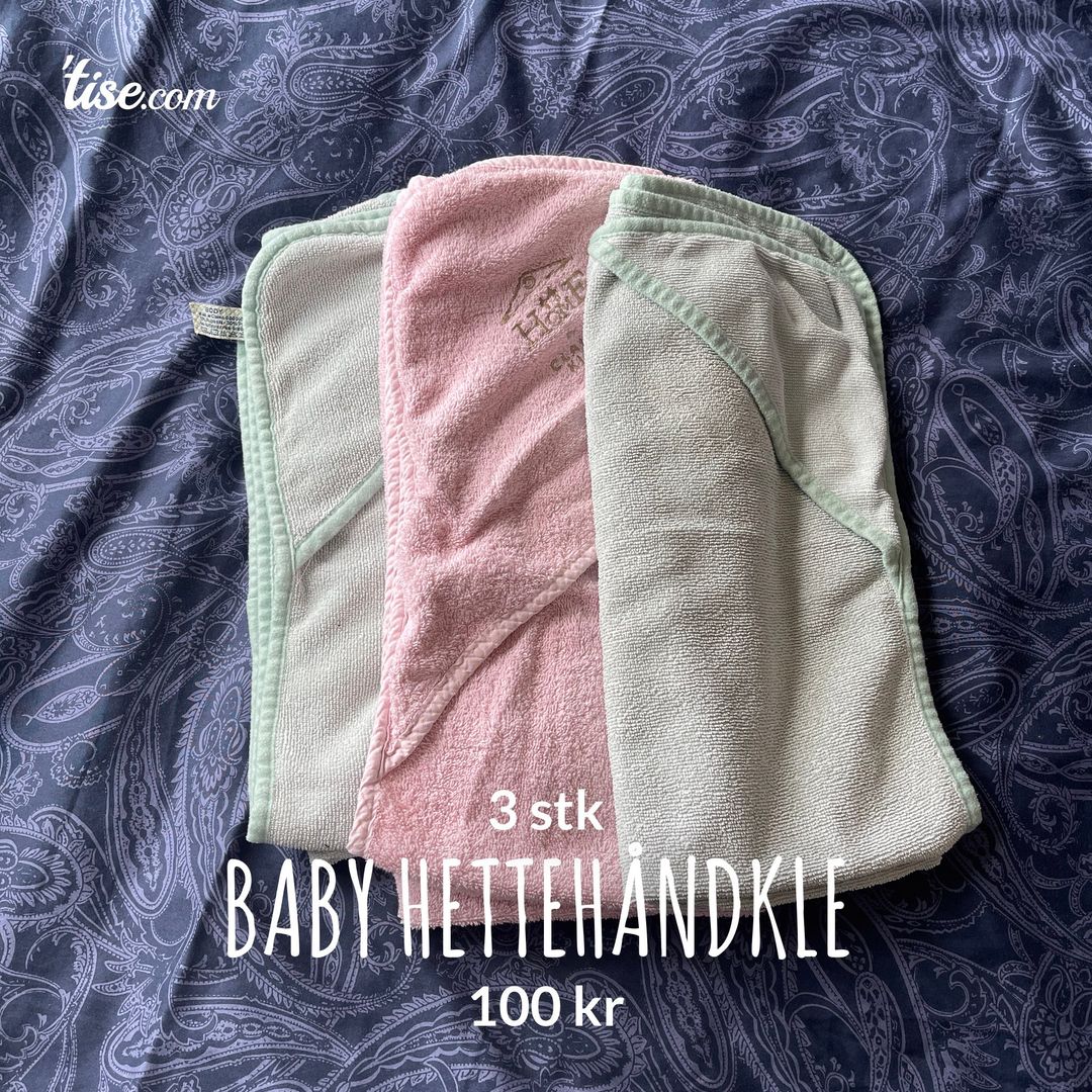 Baby hettehåndkle