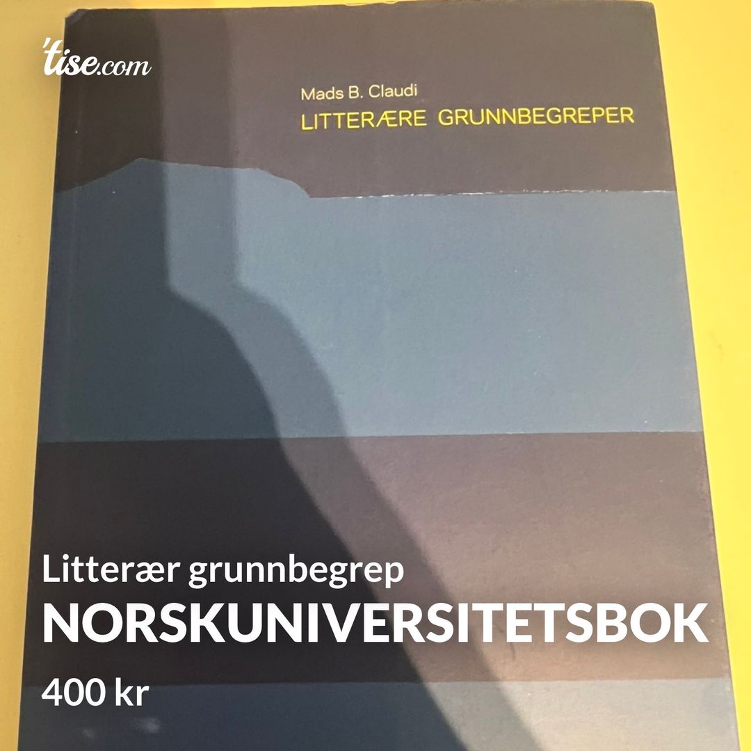 Norskuniversitetsbok