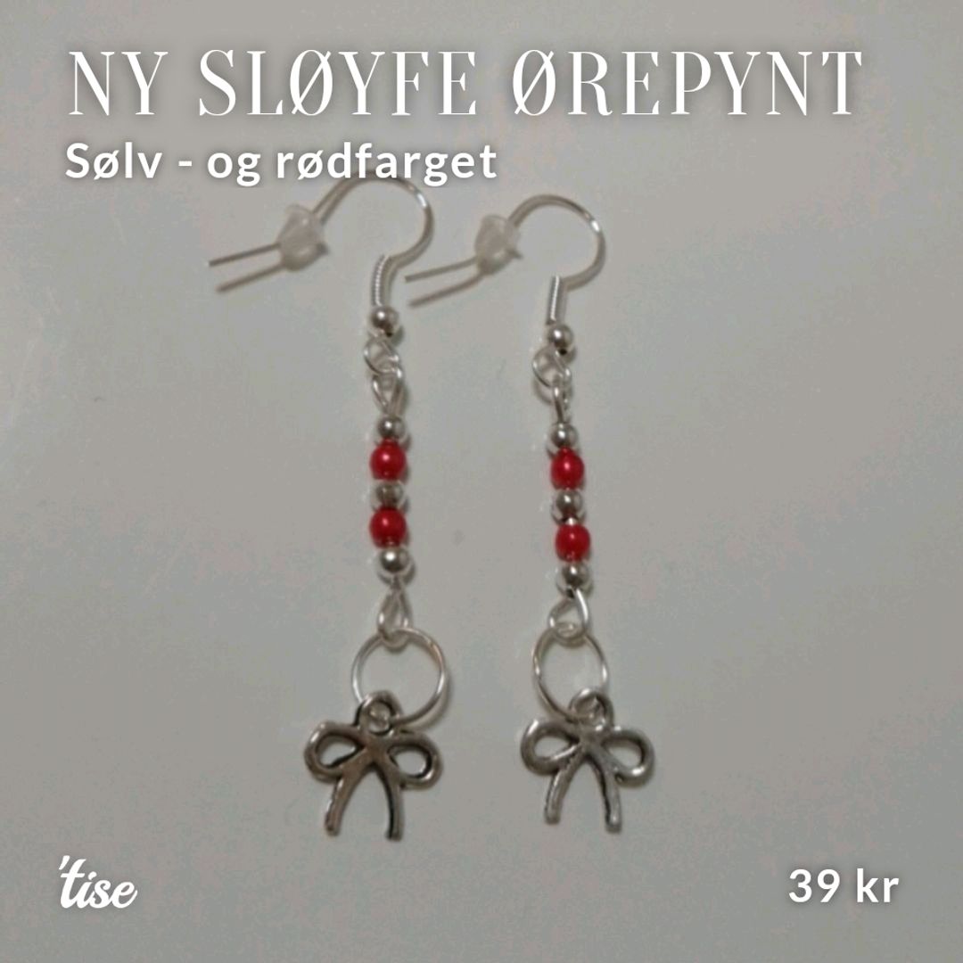 NY Sløyfe Ørepynt