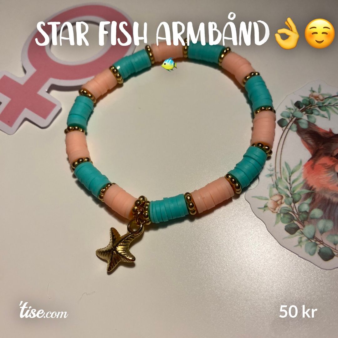 Star Fish armbånd👌☺️