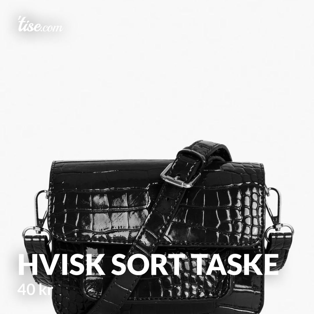 Hvisk sort taske