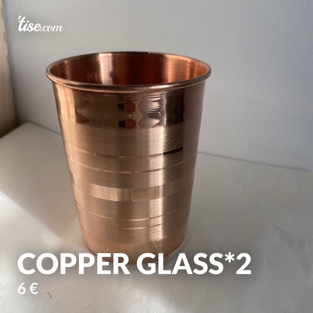 Copper Glass*2