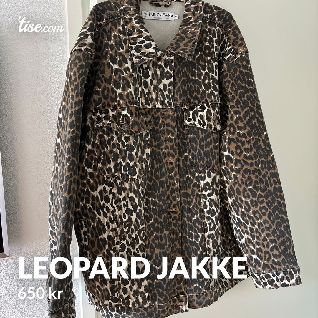 Leopard jakke