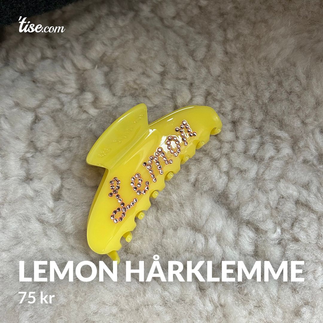 Lemon hårklemme