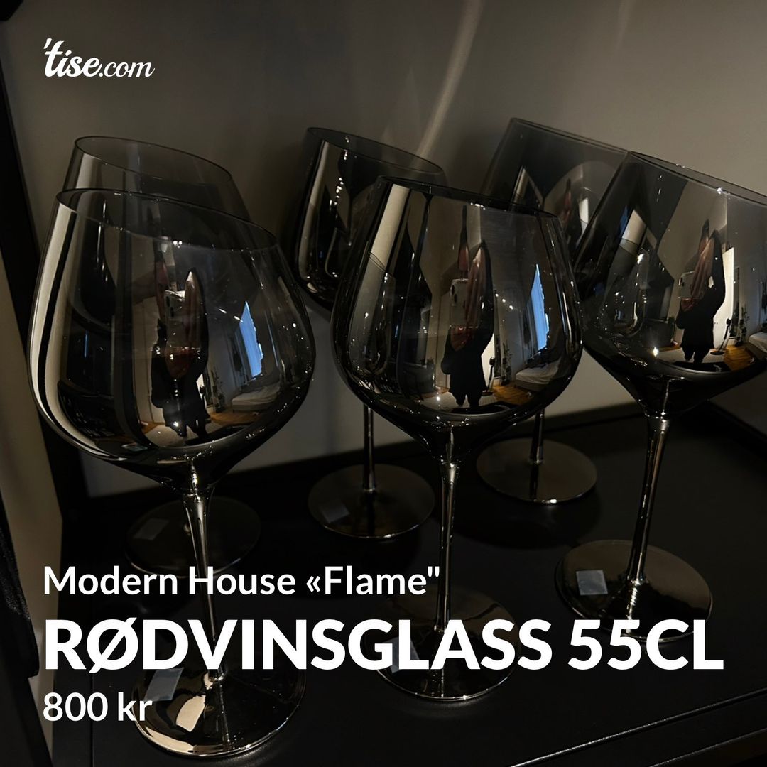 Rødvinsglass 55cl