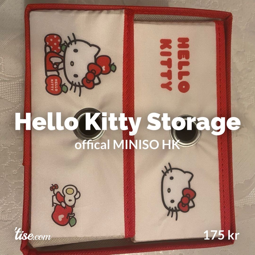 Hello Kitty Storage