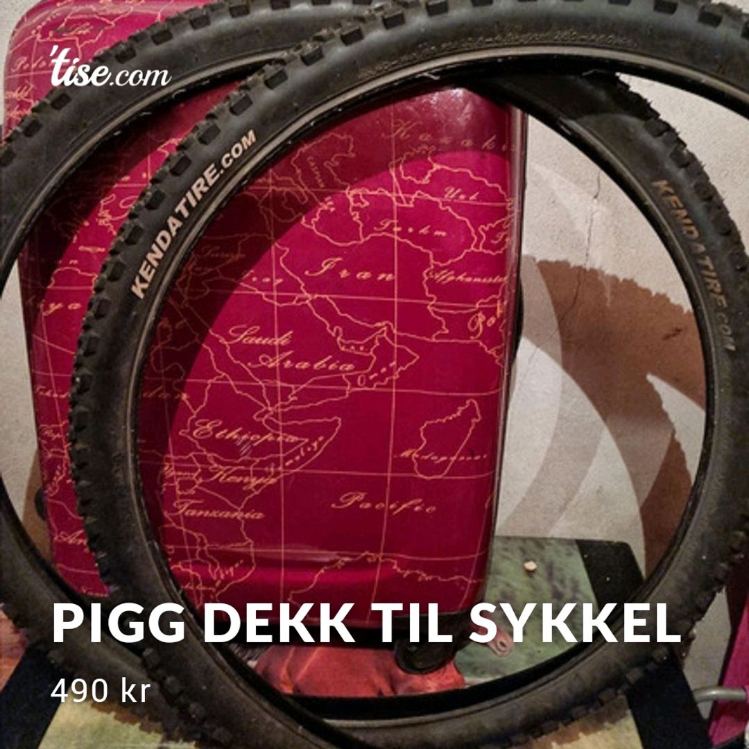 Pigg dekk til Sykkel