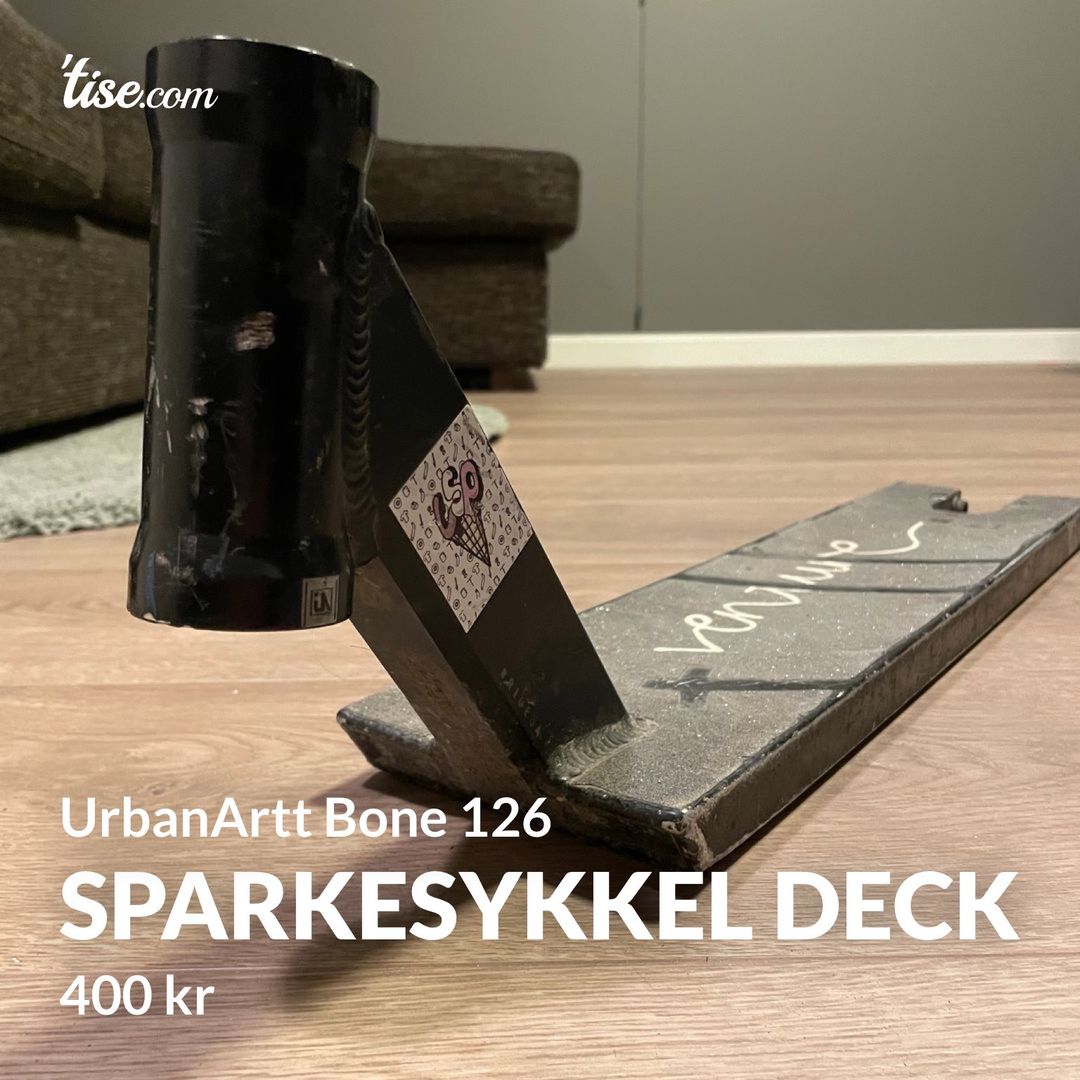 Sparkesykkel Deck