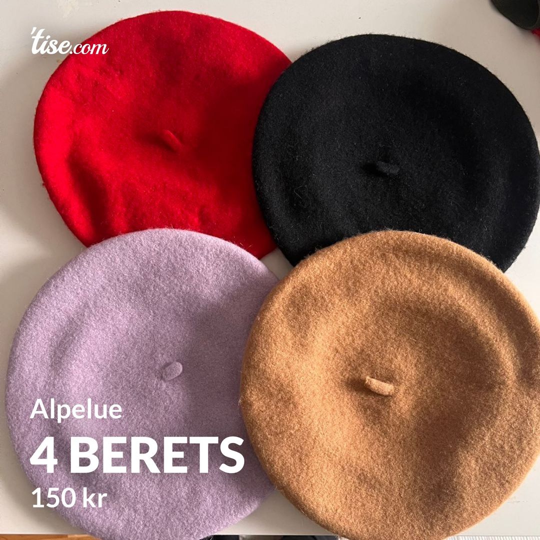 4 berets