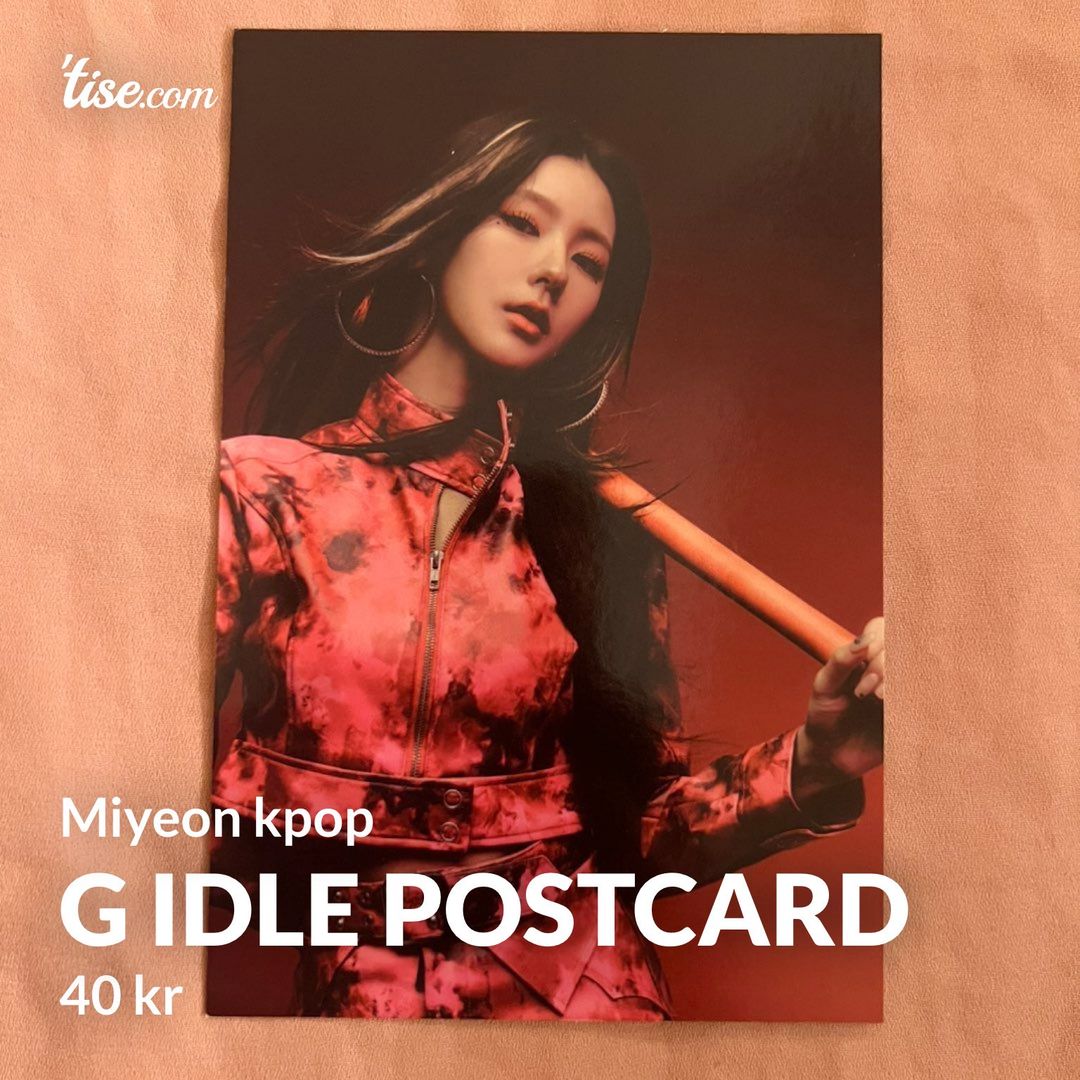 G idle postcard