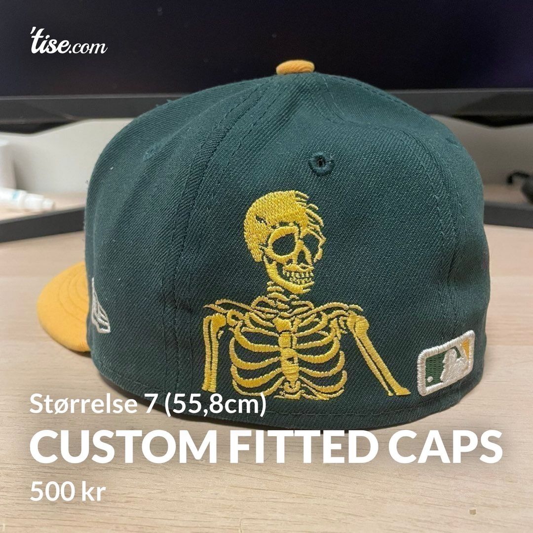 Custom fitted caps