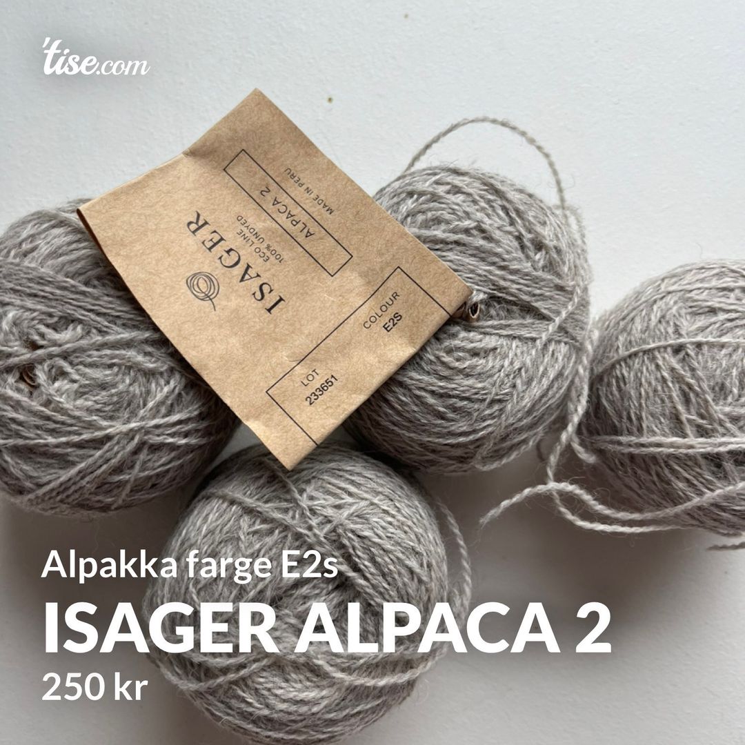 Isager alpaca 2