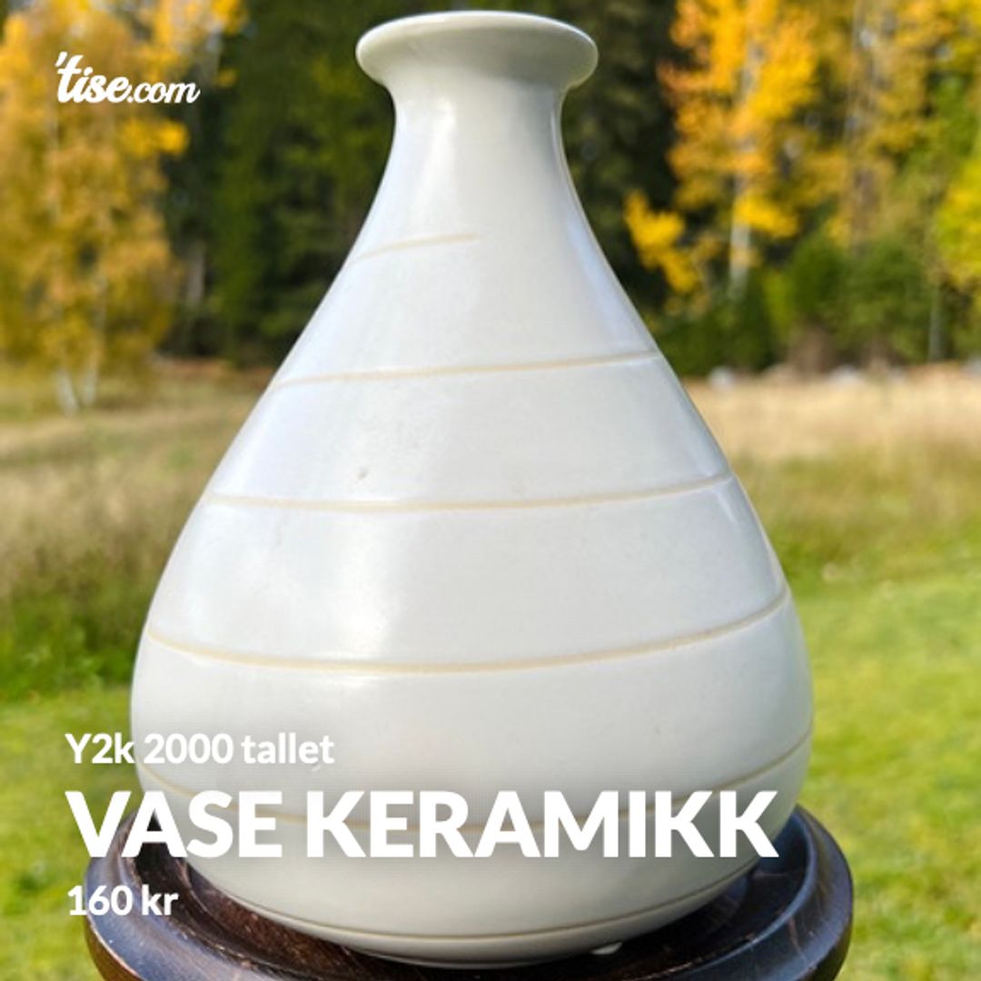 Vase keramikk