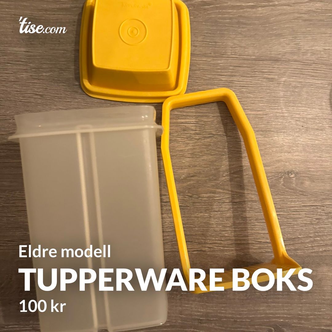 Tupperware boks