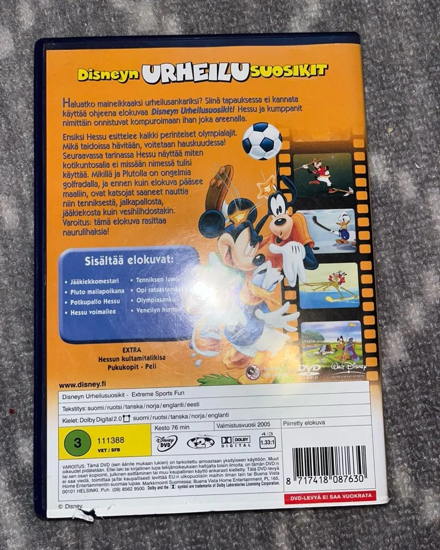 Disneyn urheilu