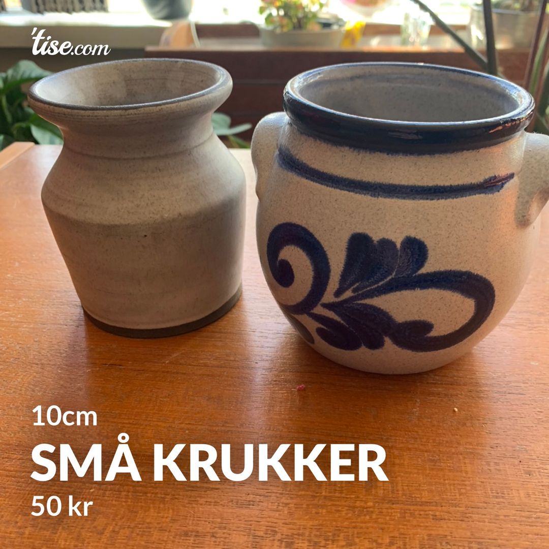 Små krukker