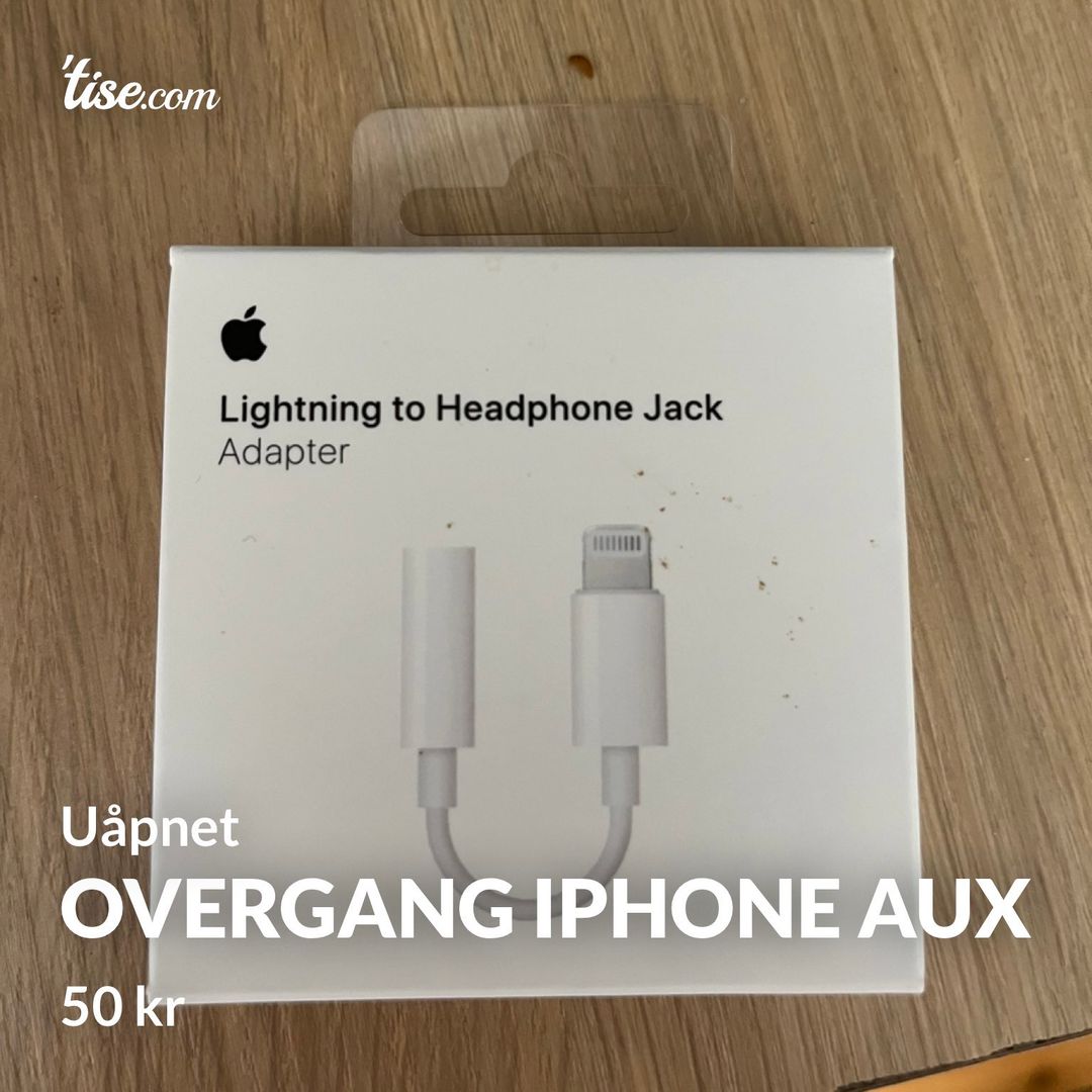 Overgang iPhone AUX