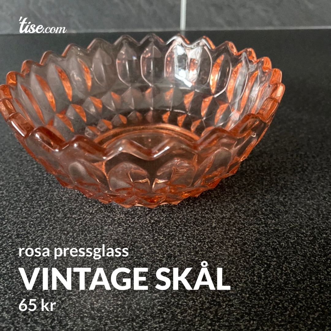 Vintage skål