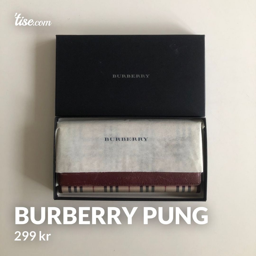 Burberry pung