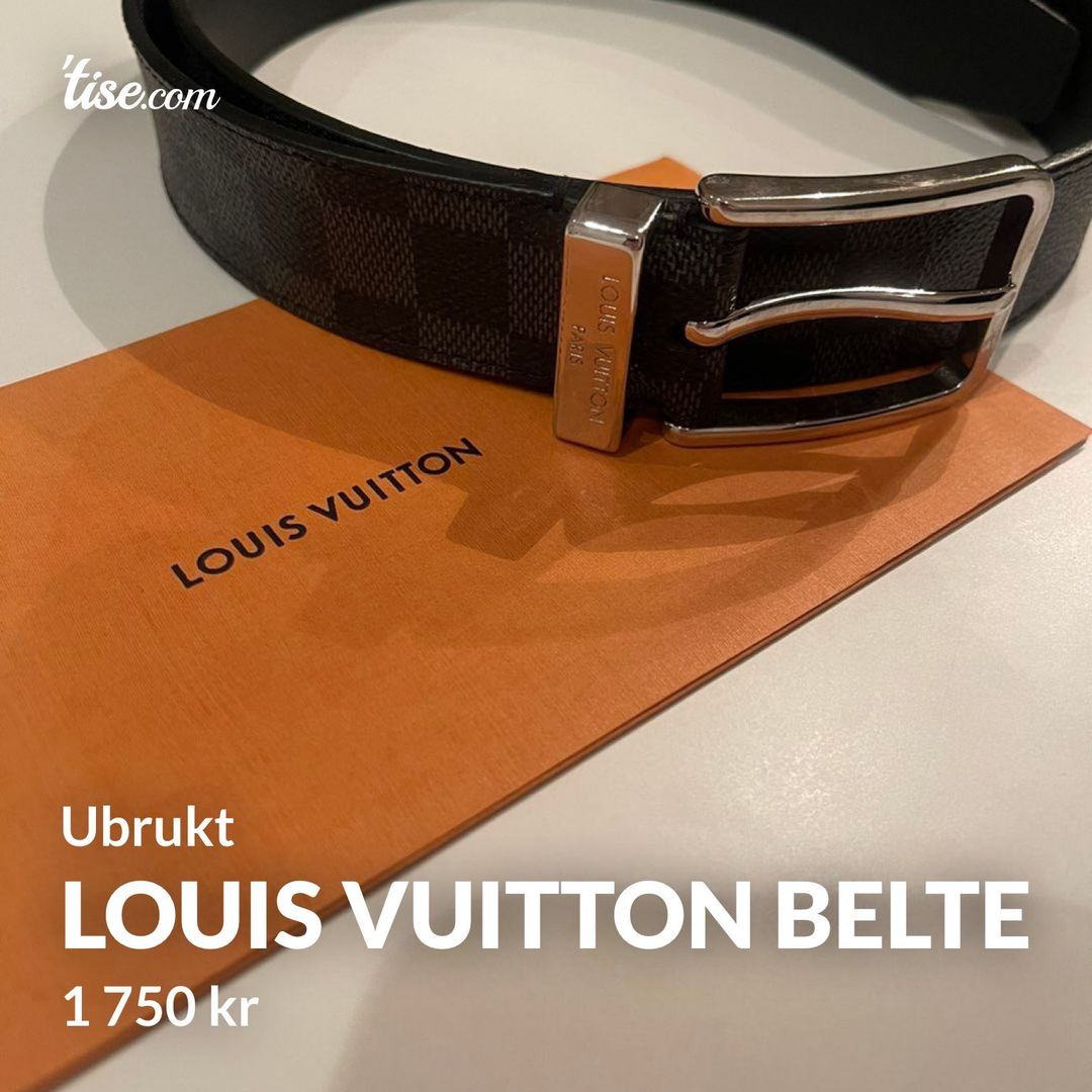 Louis vuitton belte