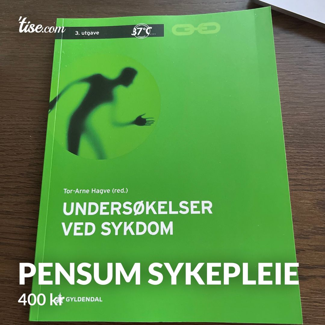 Pensum sykepleie