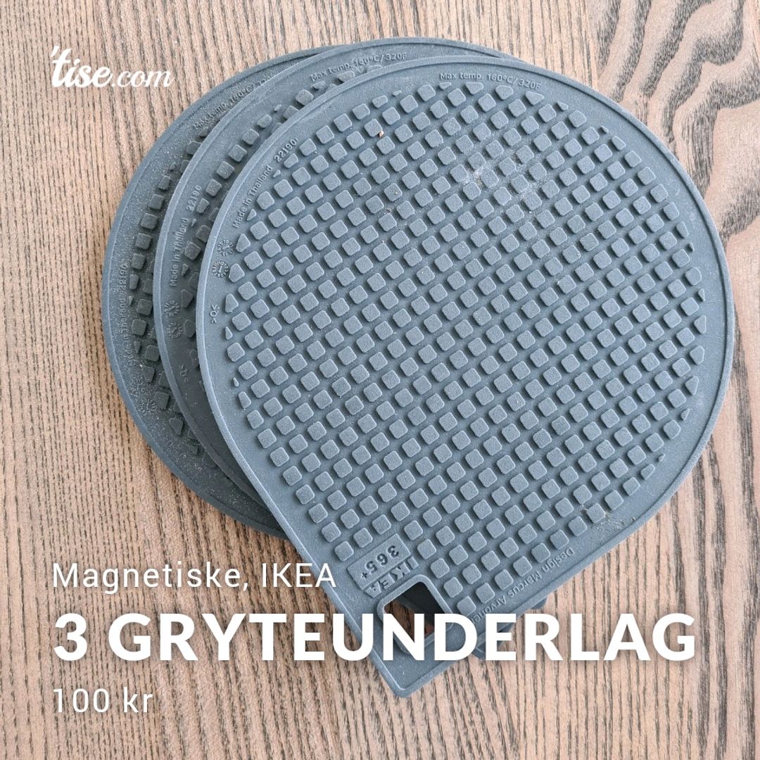 3 Gryteunderlag