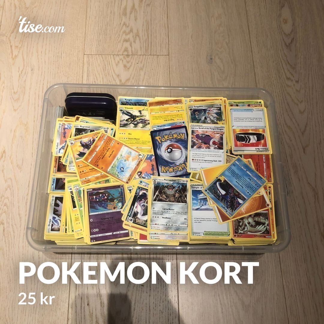 Pokemon kort