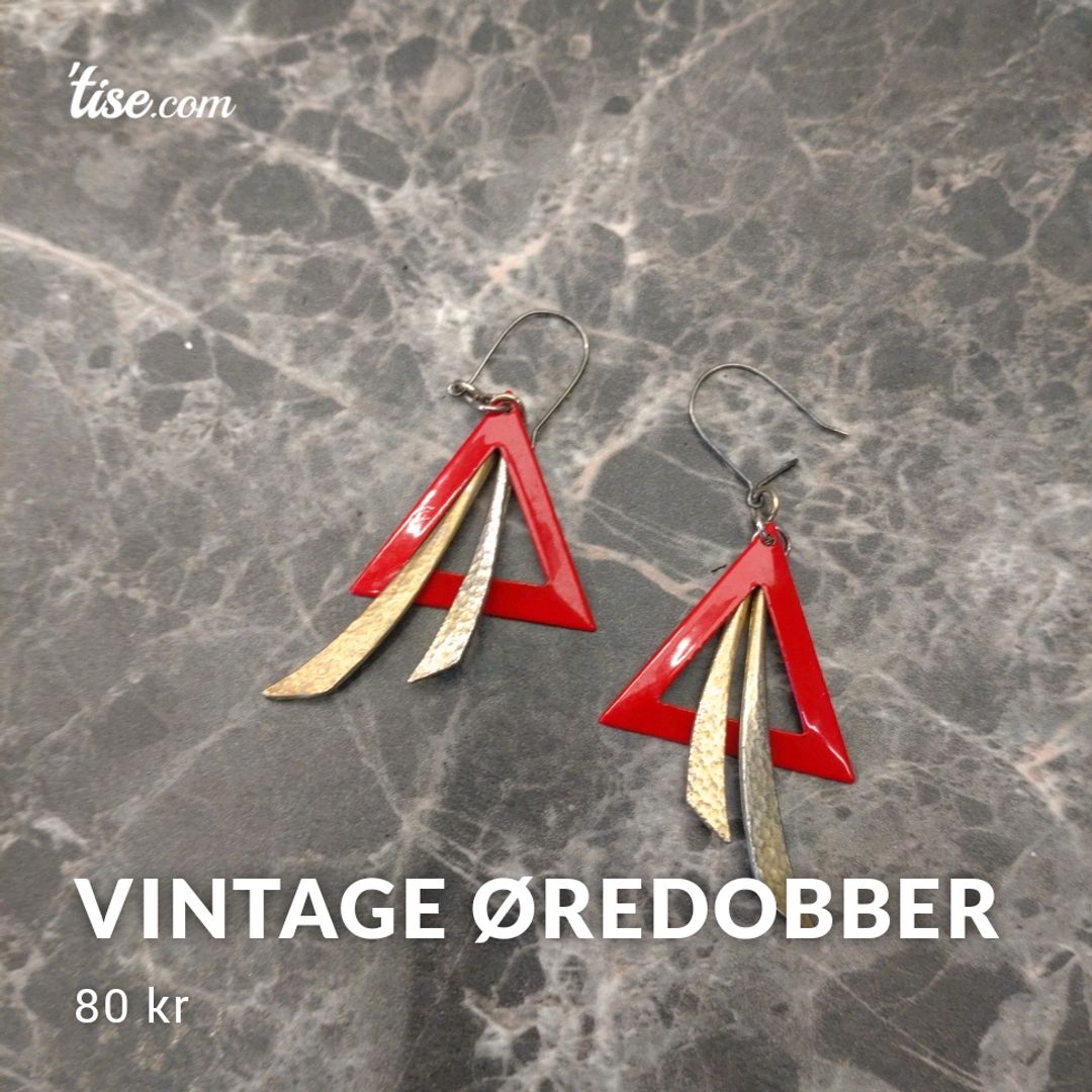 Vintage Øredobber