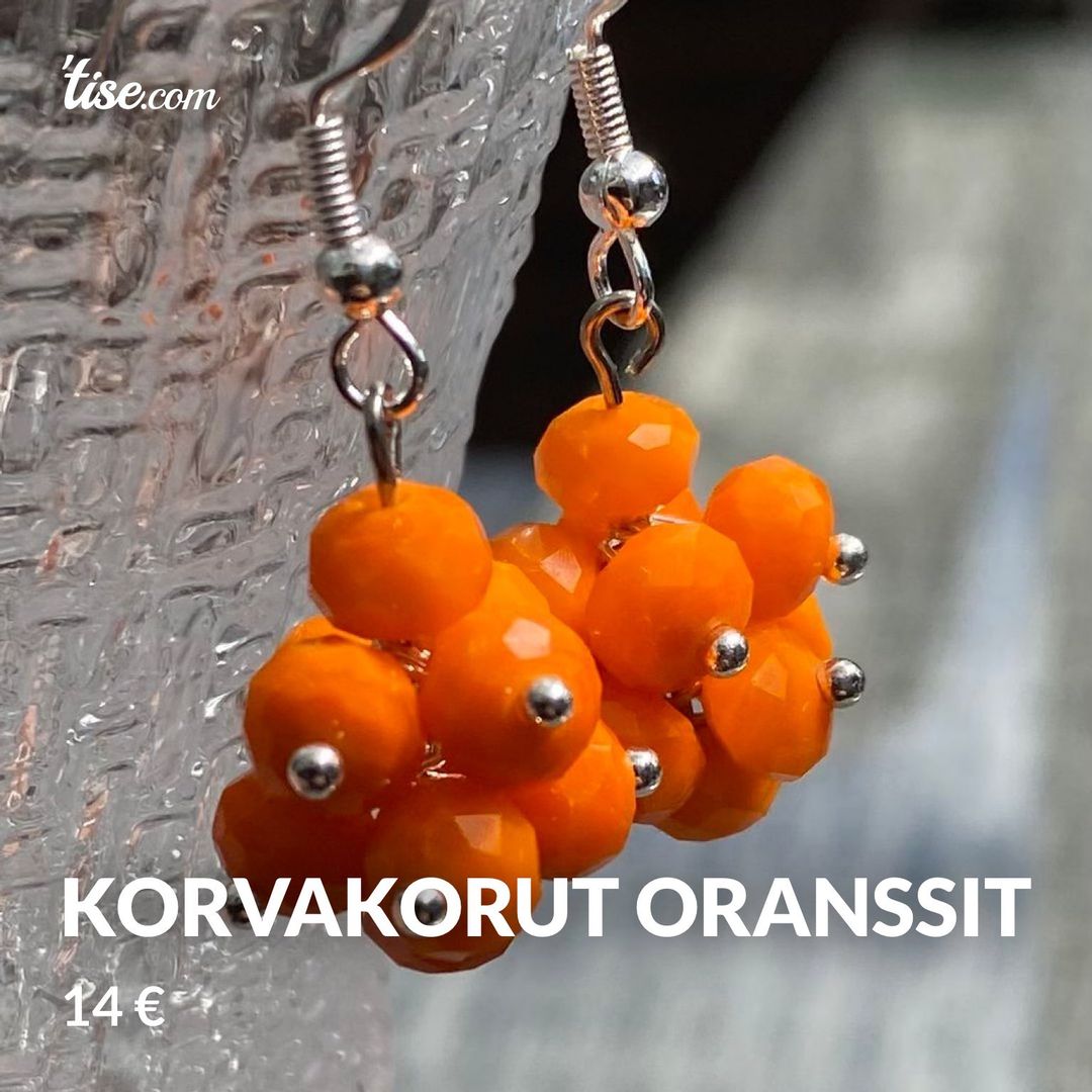 Korvakorut oranssit