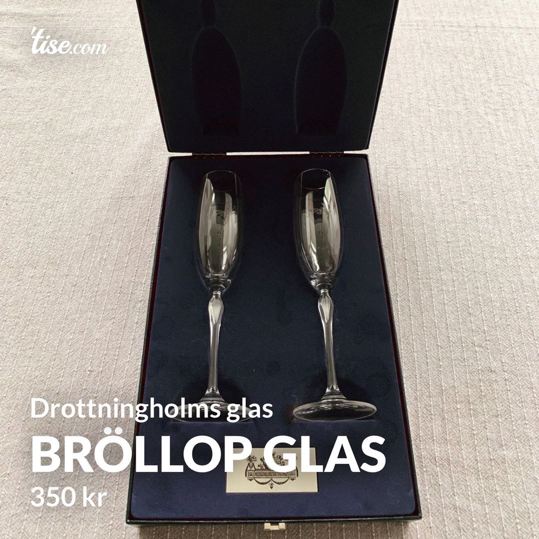 Bröllop glas