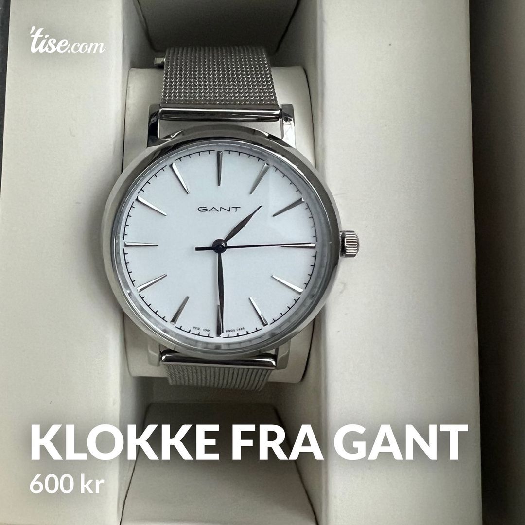 Klokke fra Gant