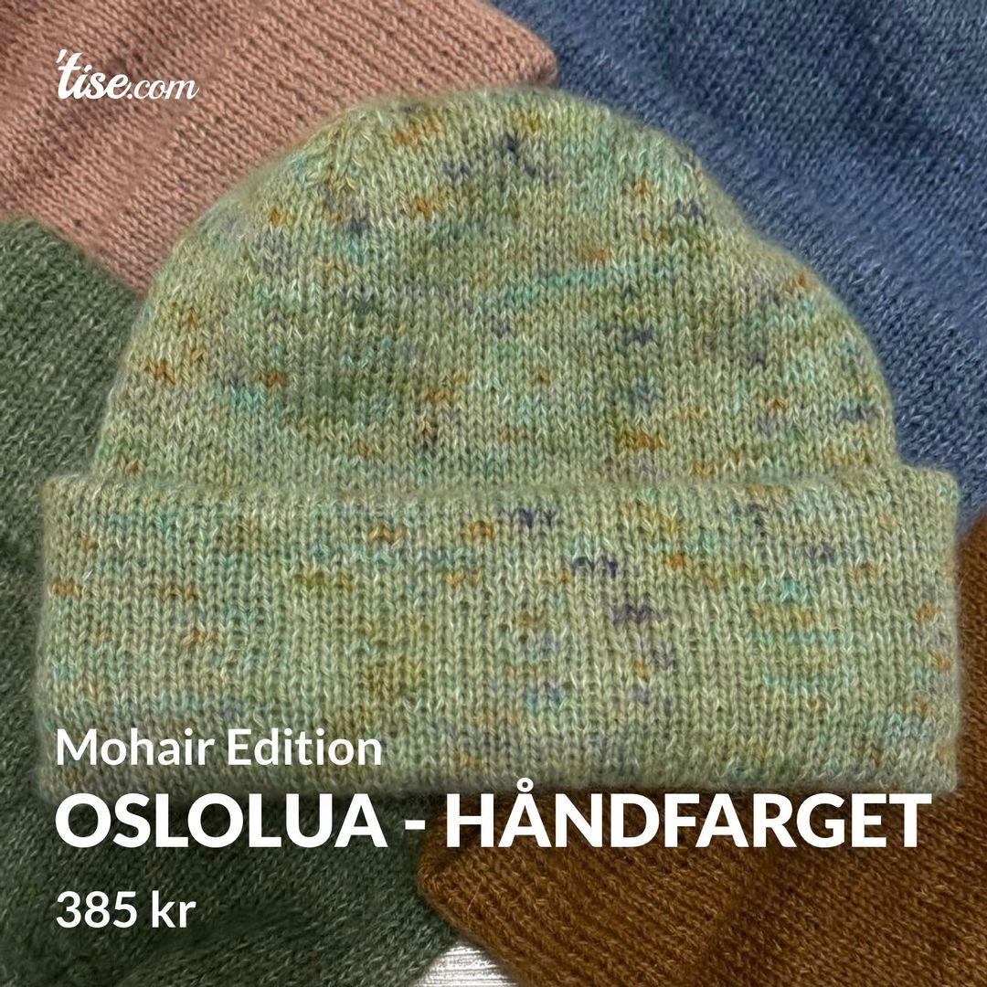 Oslolua - håndfarget