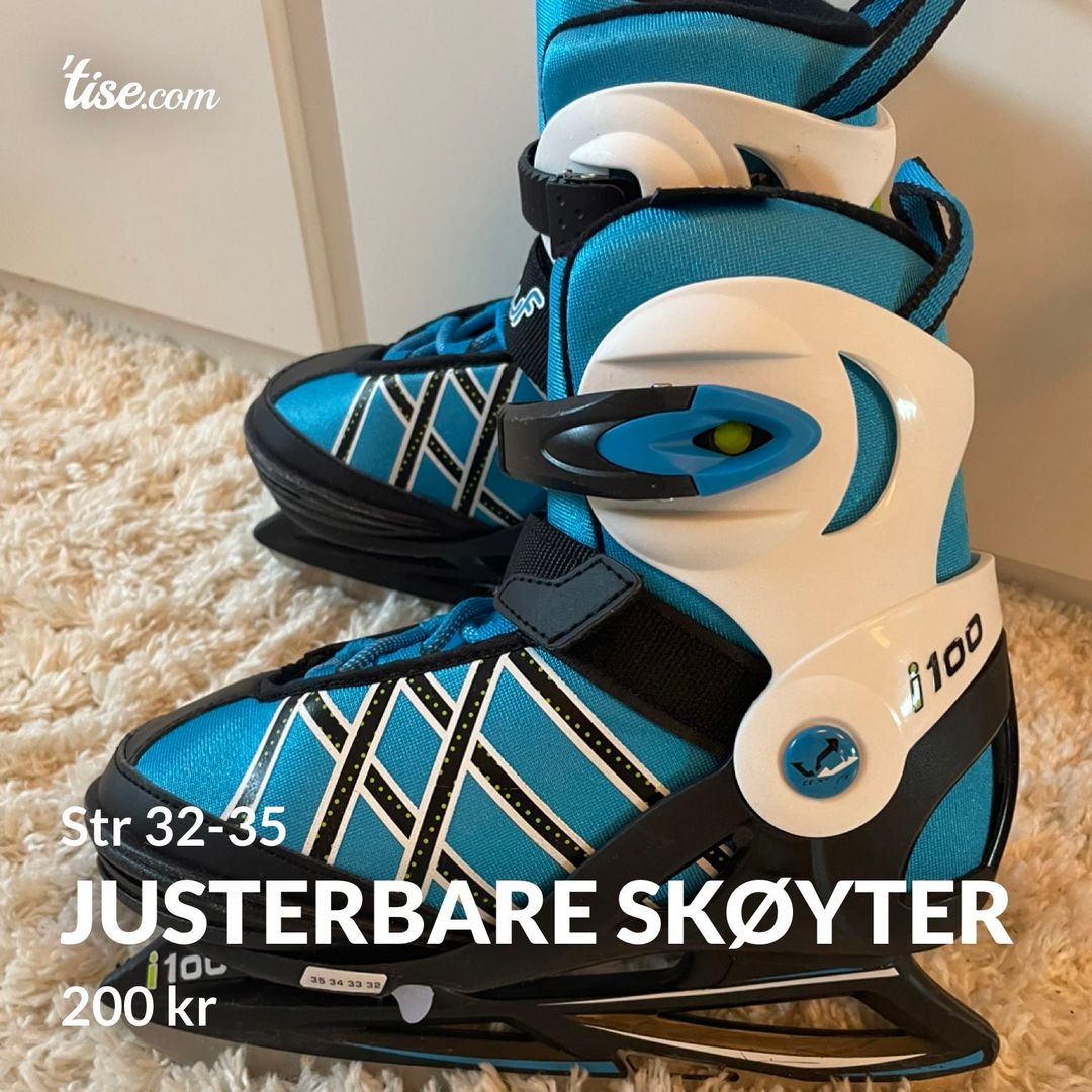 Justerbare skøyter