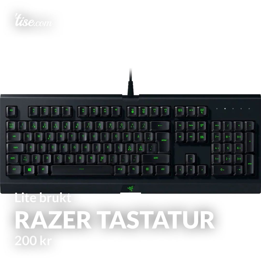 Razer tastatur