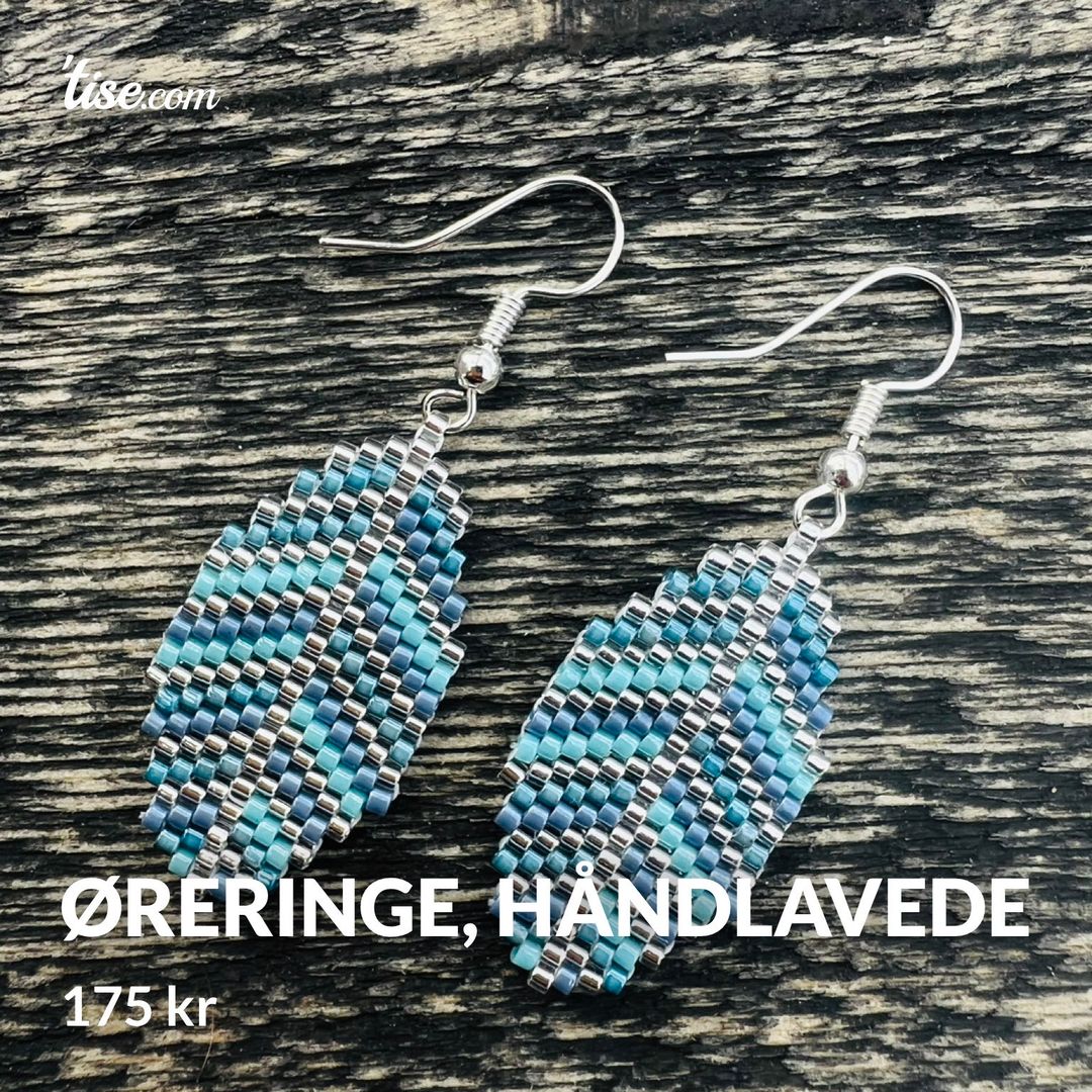 Øreringe, håndlavede