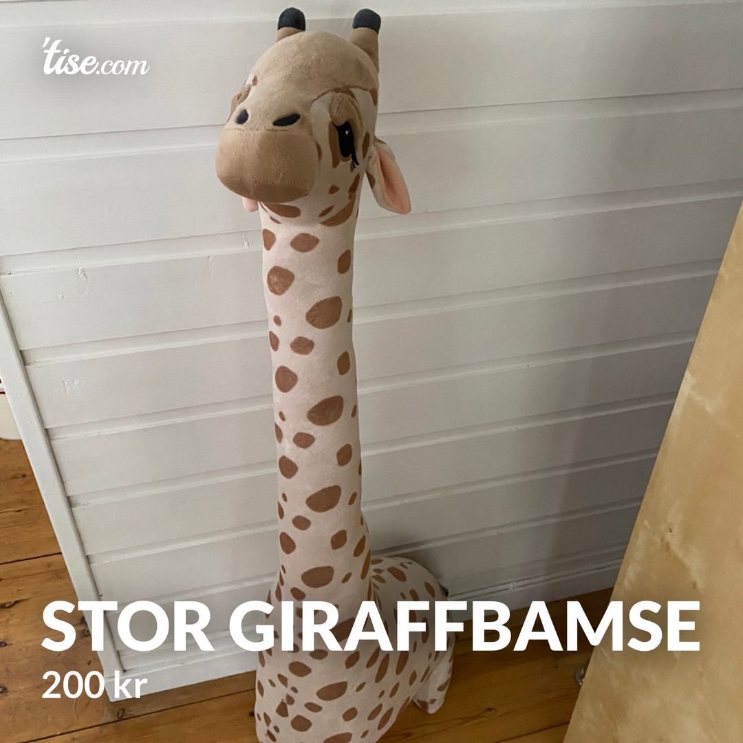 Stor giraffbamse