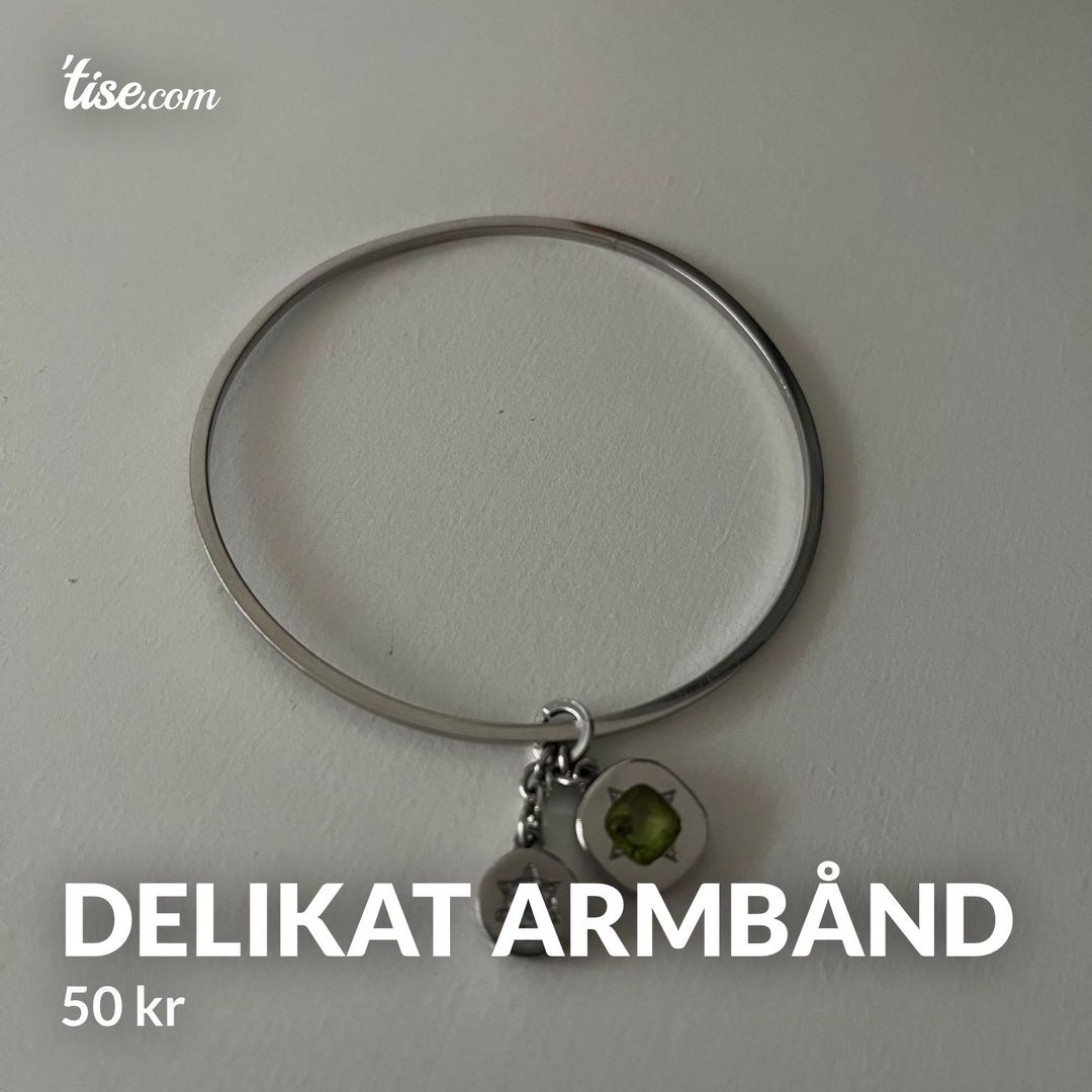 Delikat armbånd