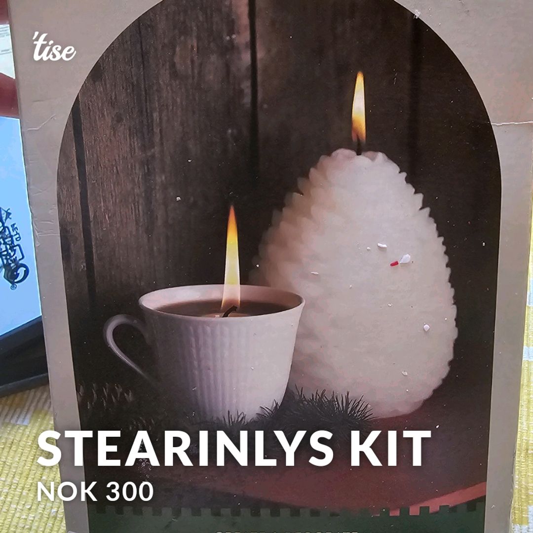 Stearinlys kit