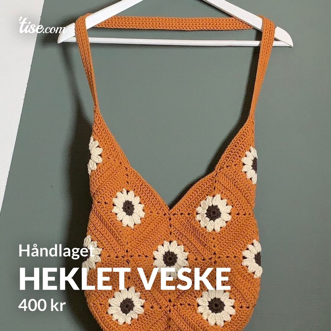 Heklet veske