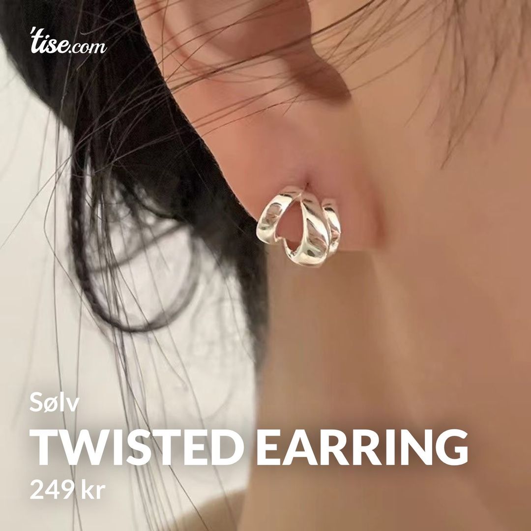 Twisted earring